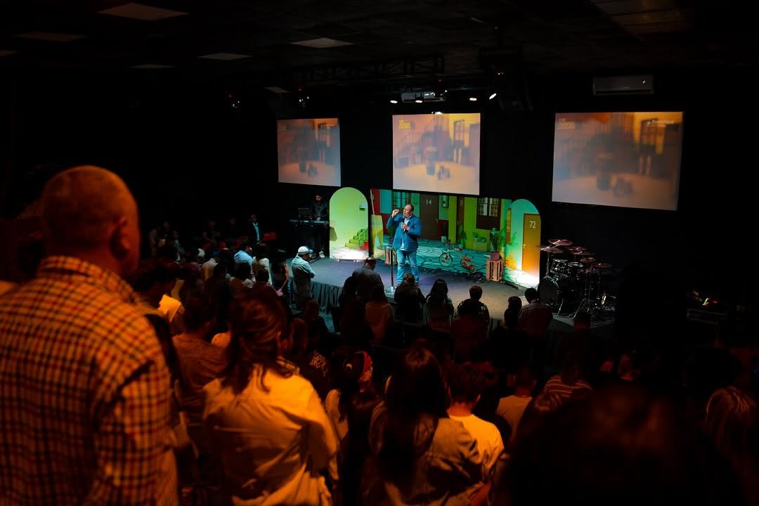 Worship gathering at PowerHouse Peru